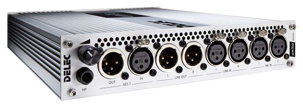 Delec NIO 1101 Dante Formatwandler 8 x AES/EBU out