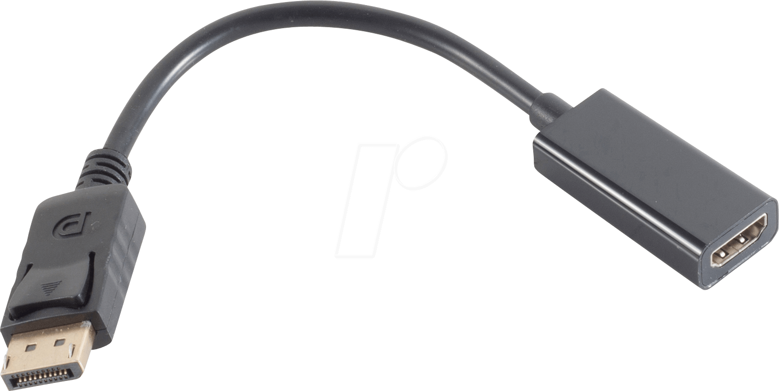 Adapter Displayport Stecker - HDMI Kupplung