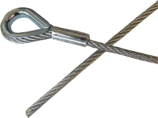 Anschlagseil 6m 5mm einseitig gekauscht