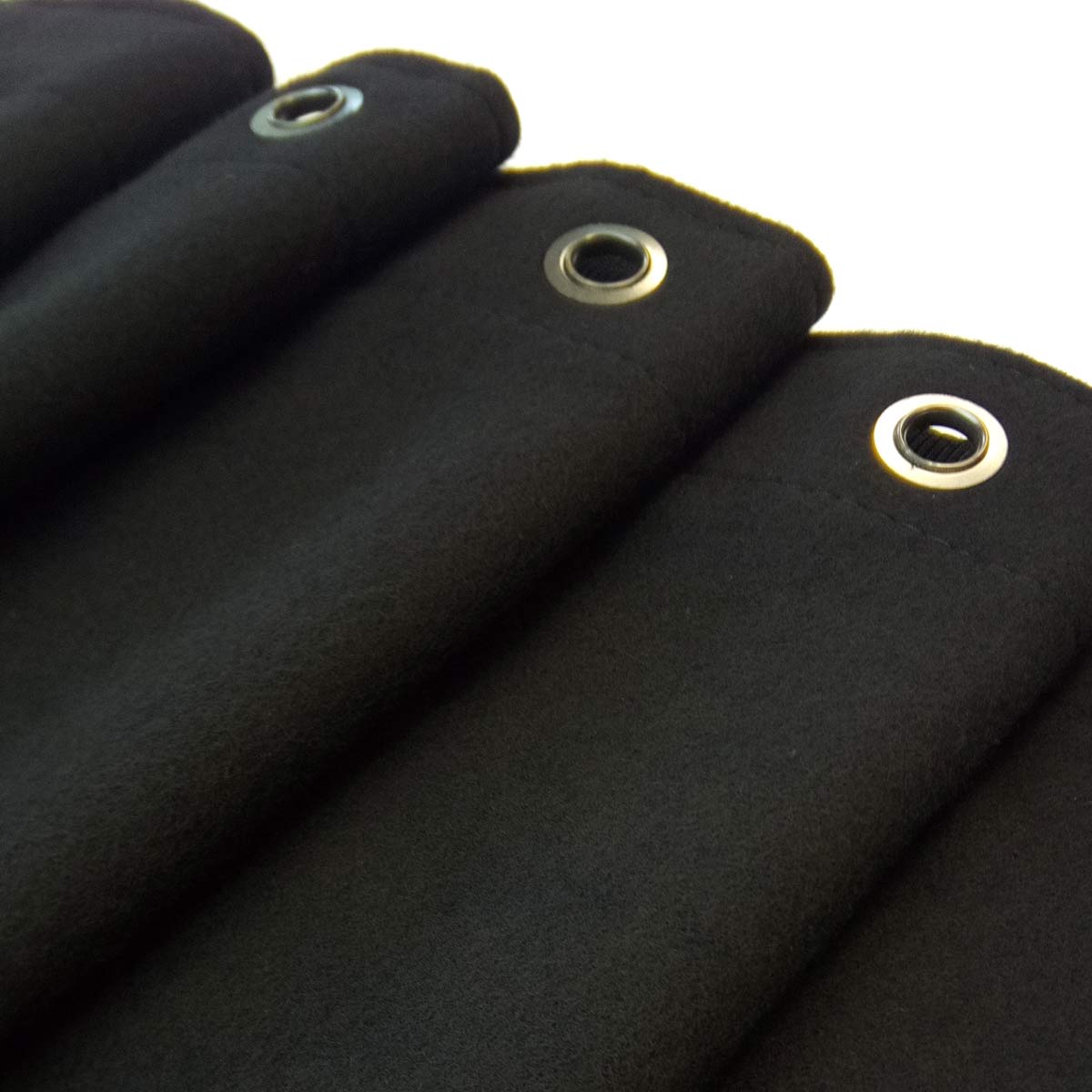 Bühnenmolton schwarz 6m x 5m