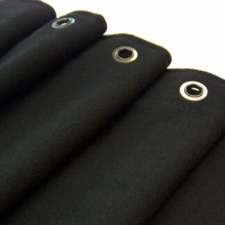 Bühnenmolton schwarz 6m x 5m